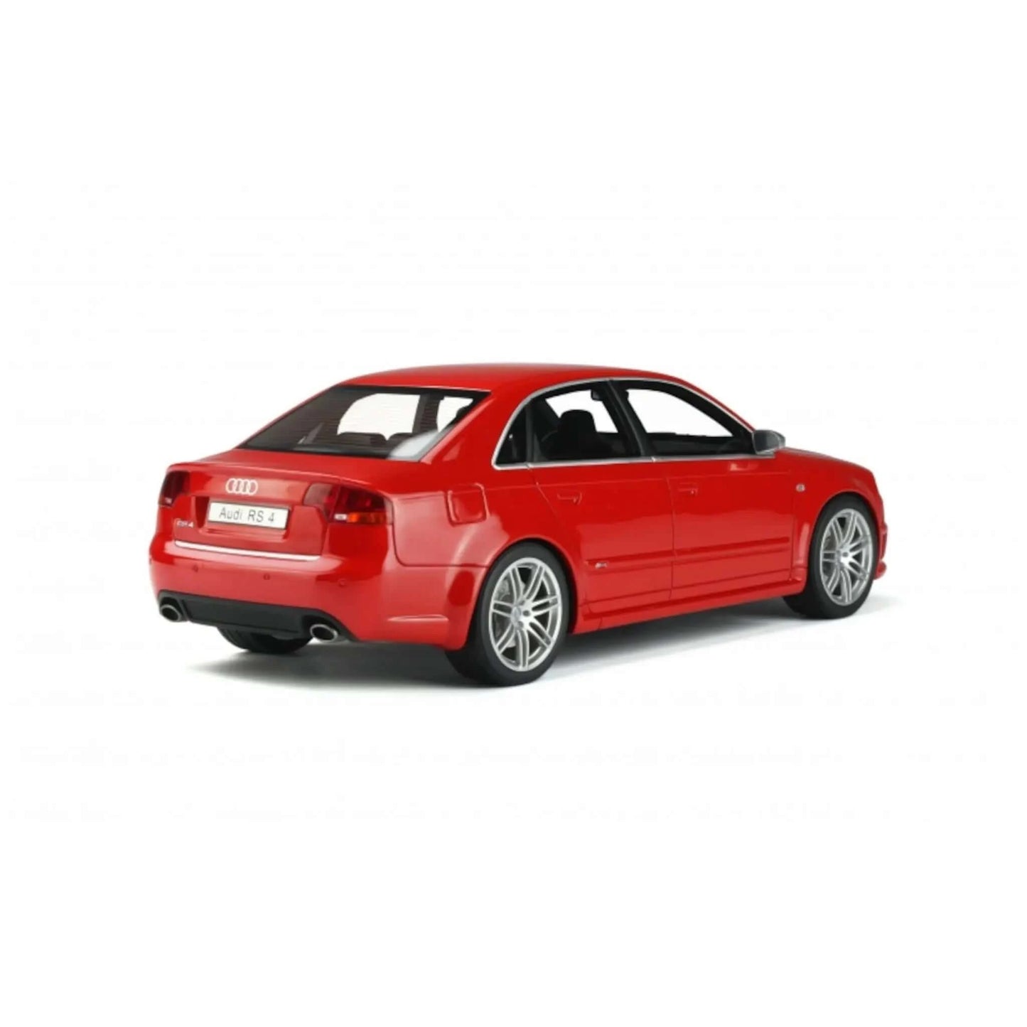 Modèle réduit Audi RS4 B7 4.2 fsi 2006 rouge misano Ottomobile 1/18 | Motors Miniatures