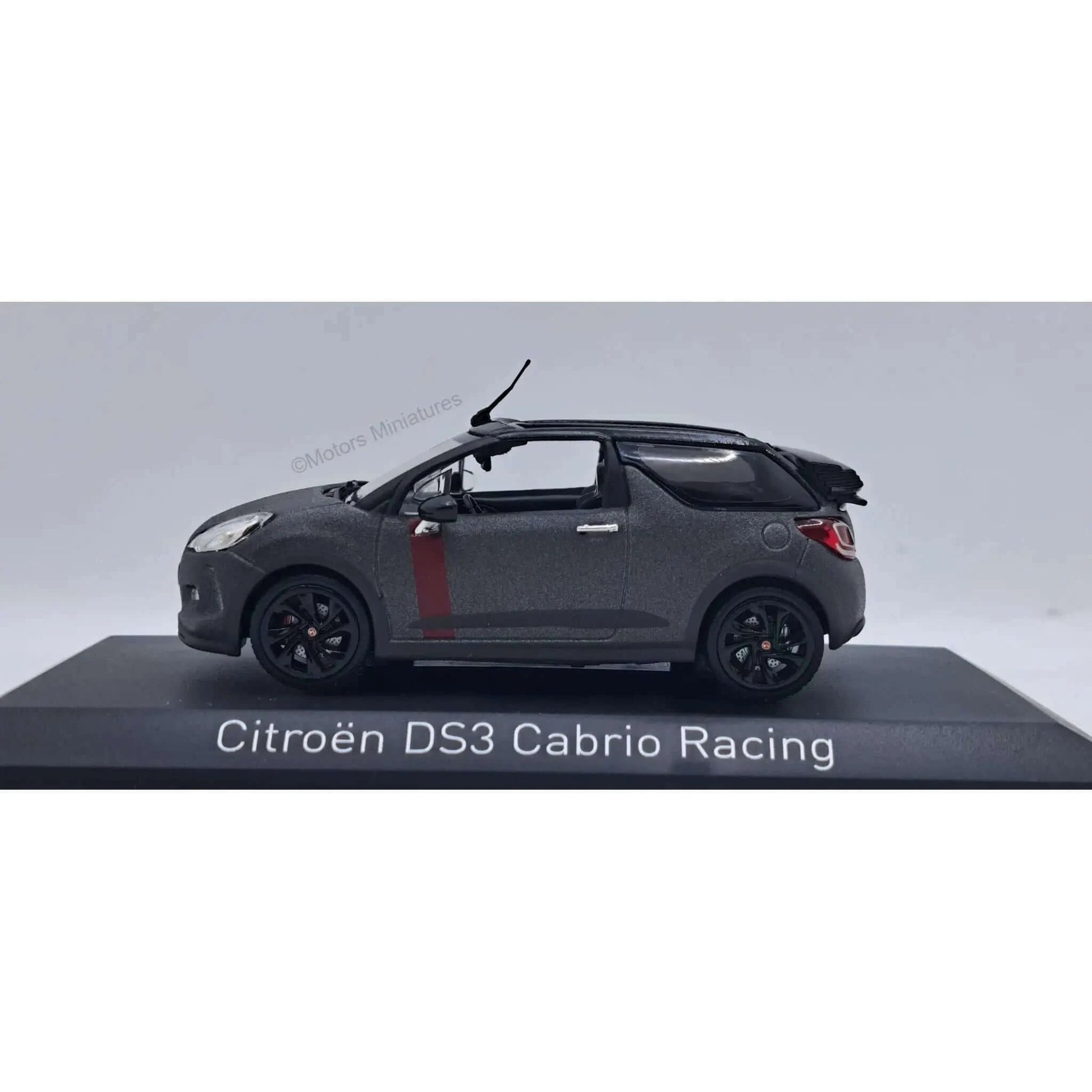 Modèle réduit Citroën DS3 Cabrio Racing du salon Frankfort Norev 1/43 | Motors Miniatures